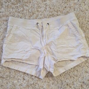 a.n.a Women's White Athletic Shorts